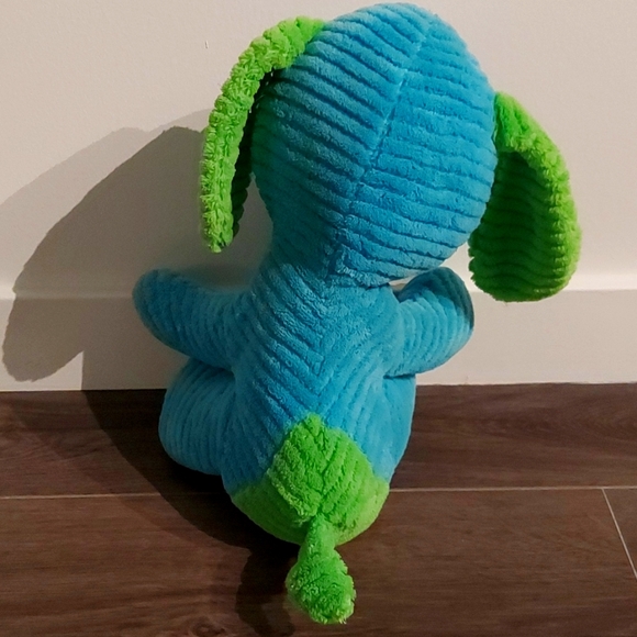 Blue Green Puppy by Spark Create Imagine - Picture 3 of 4